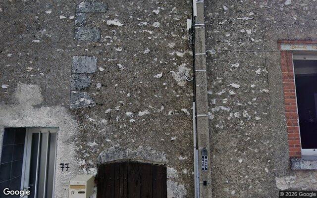 Façade : 77 rue des Hautes Granges, Blois